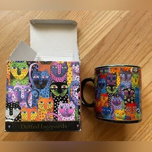 Laurel Burch Mug - Dotted Leopards